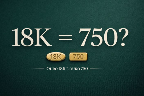 Capa do artigo VENERANDA: “18k = 750?” sobre a equivalência entre ouro 18k e ouro 750.